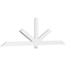 Ekena Millwork Kennewick Architectural Grade PVC Gable Bracket, 96"W x 28"H x 2"D x 4"F, 7/12 Pitch GBP096X28X0204KEN00 - alternate 1